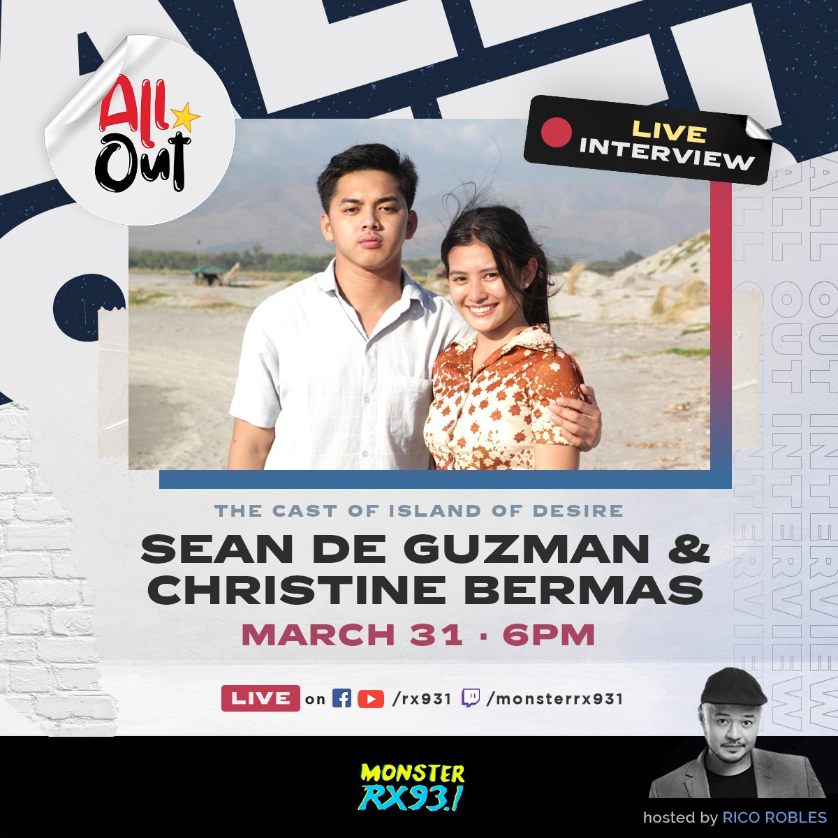 Sean De Guzman & Christine Bermas Go All Out | Monster RX93.1