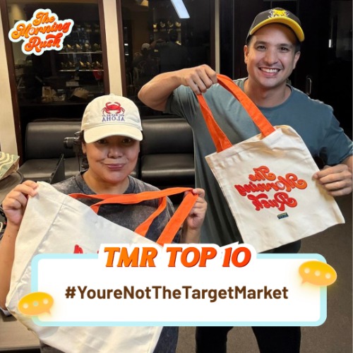 YOU'RE NOT THE TARGET MARKET